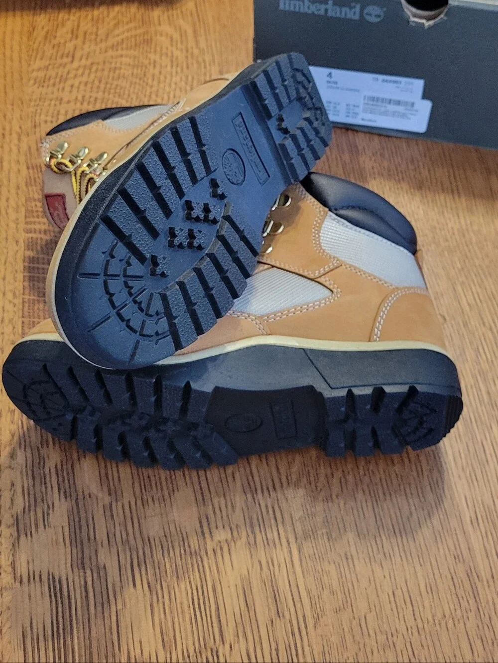 Timberland Field Boot 6 in Leather & Fabric - Wheat Nubuck
